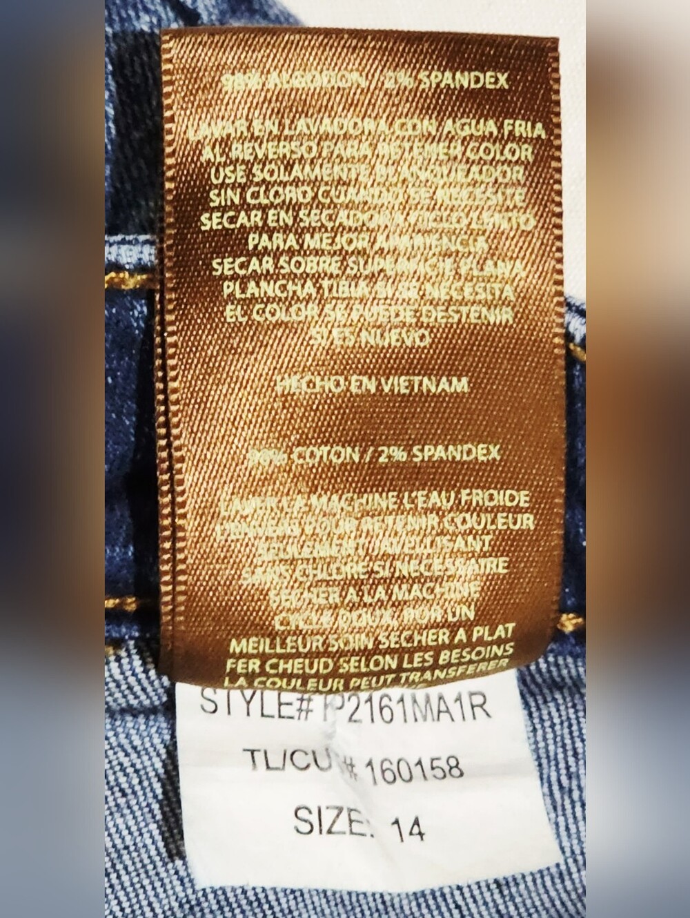 KUT from the Kloth Katy Straight Leg Ankle Jeans Size 14 - Picture 6 of 9